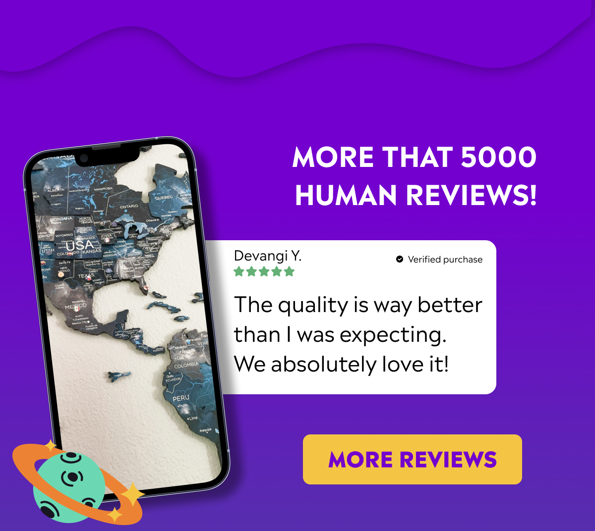 More than 5000 Human Reviews