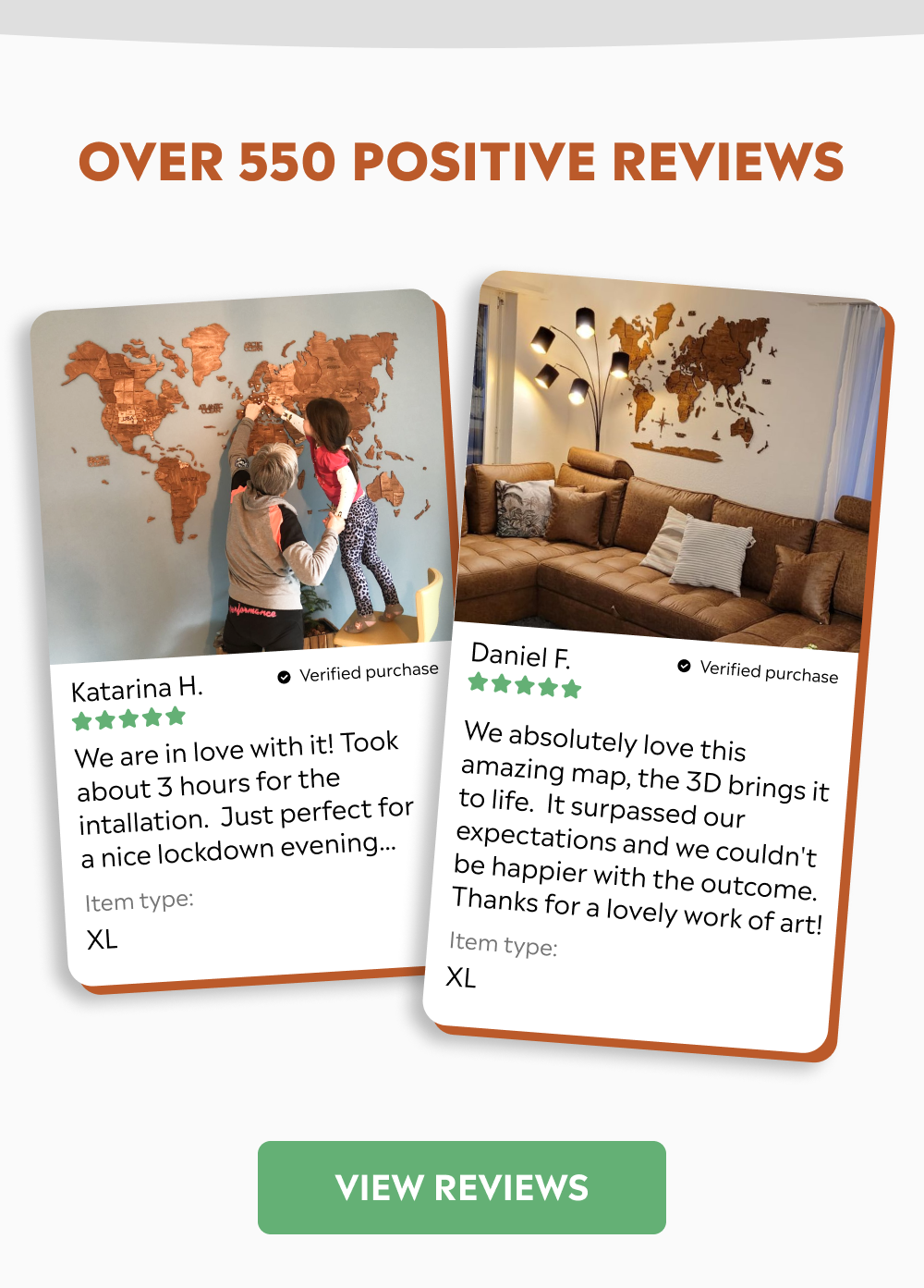 View the Reviews of the Map