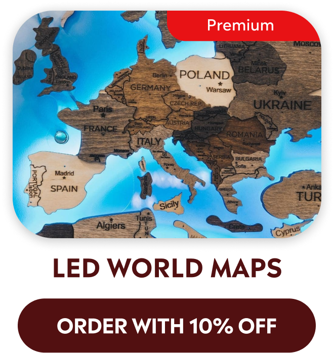 LED World Maps