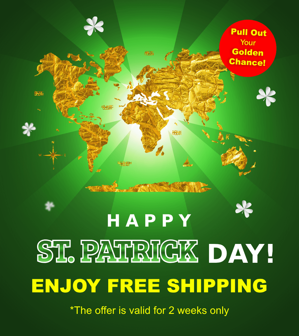 Free Shipping For Every Map On The Website!