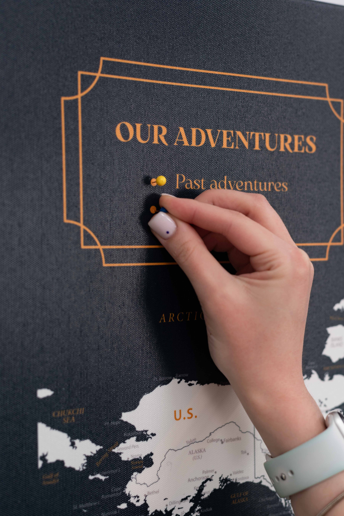 Pin your adventures