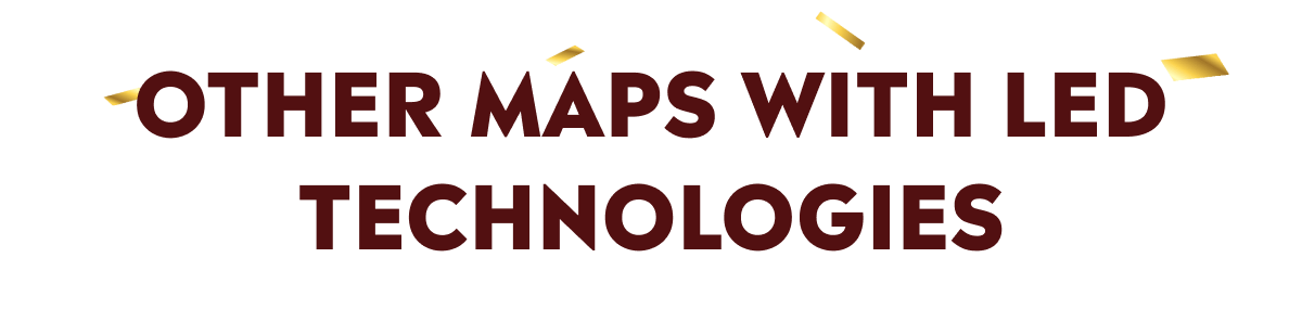 Other maps with LED technologies