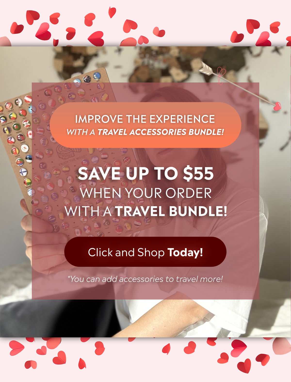 Save up to $55 when you order with a Travel Bundle