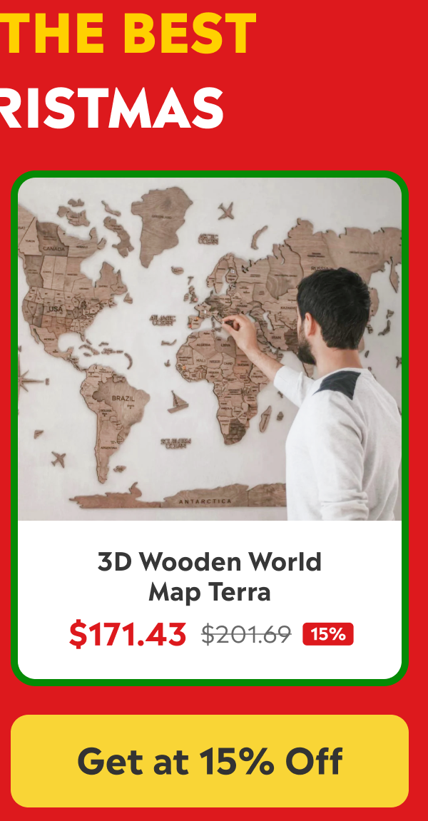 3D World Map Terra