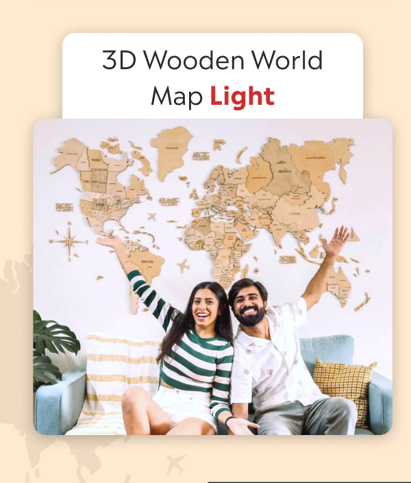 World Map Light