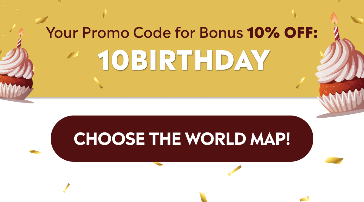 '10BIRTHDAY' for 10% OFf