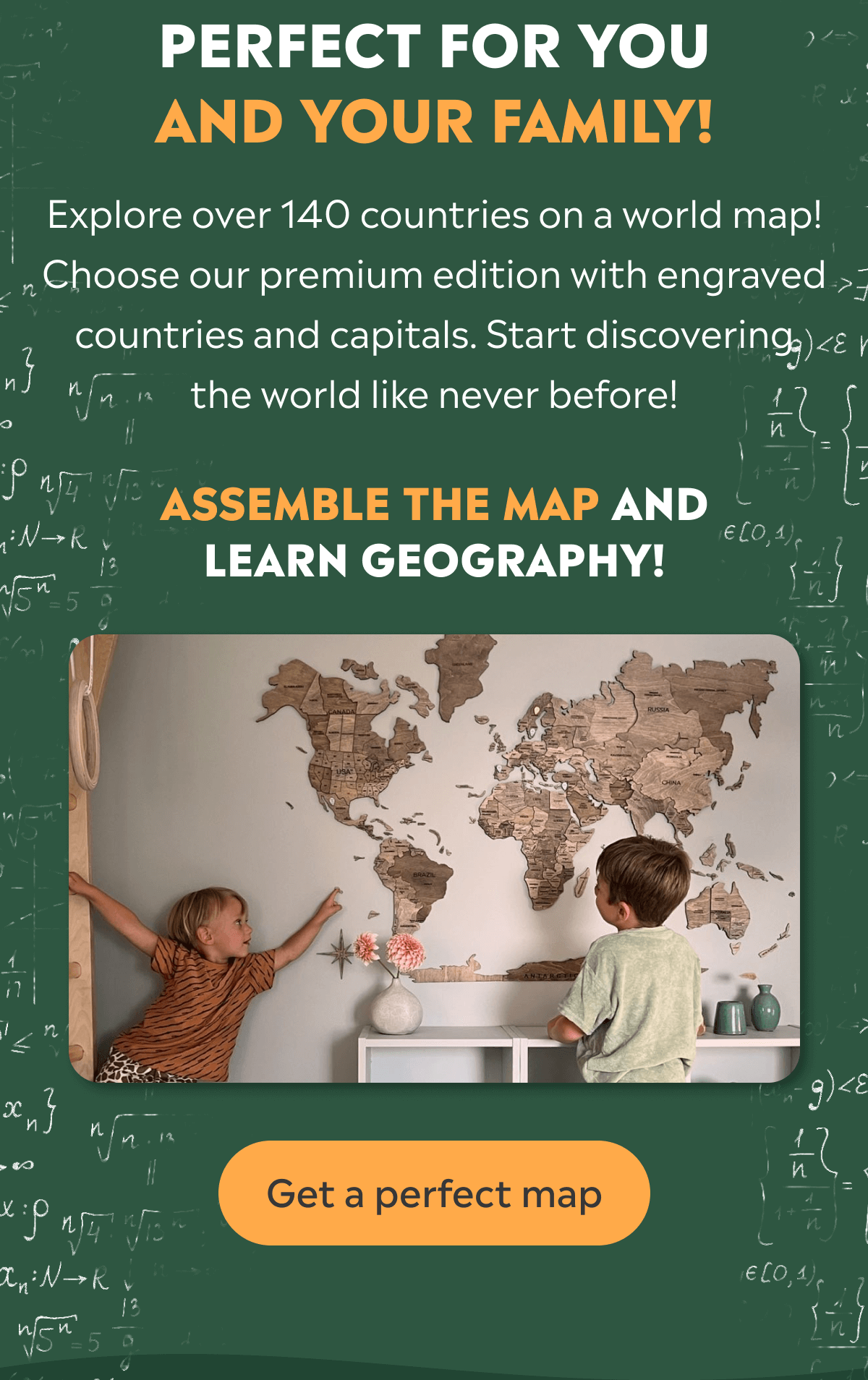 Assemble the Map and Learn Geography