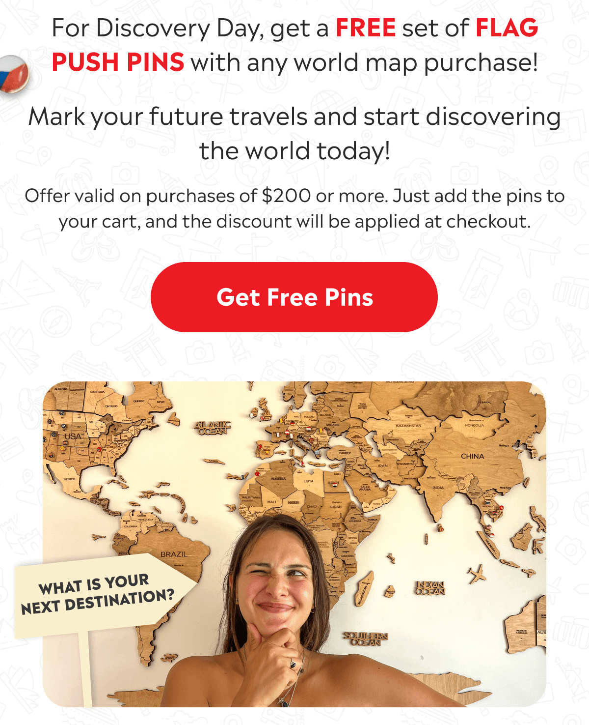 Pin Your Next Destinations