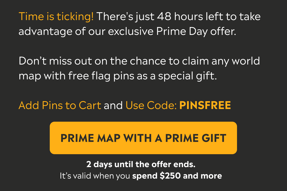 Prime Map with a Prime Gift