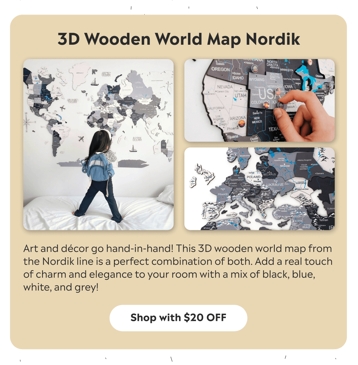 Claim $20 OFF for Dad's Maps