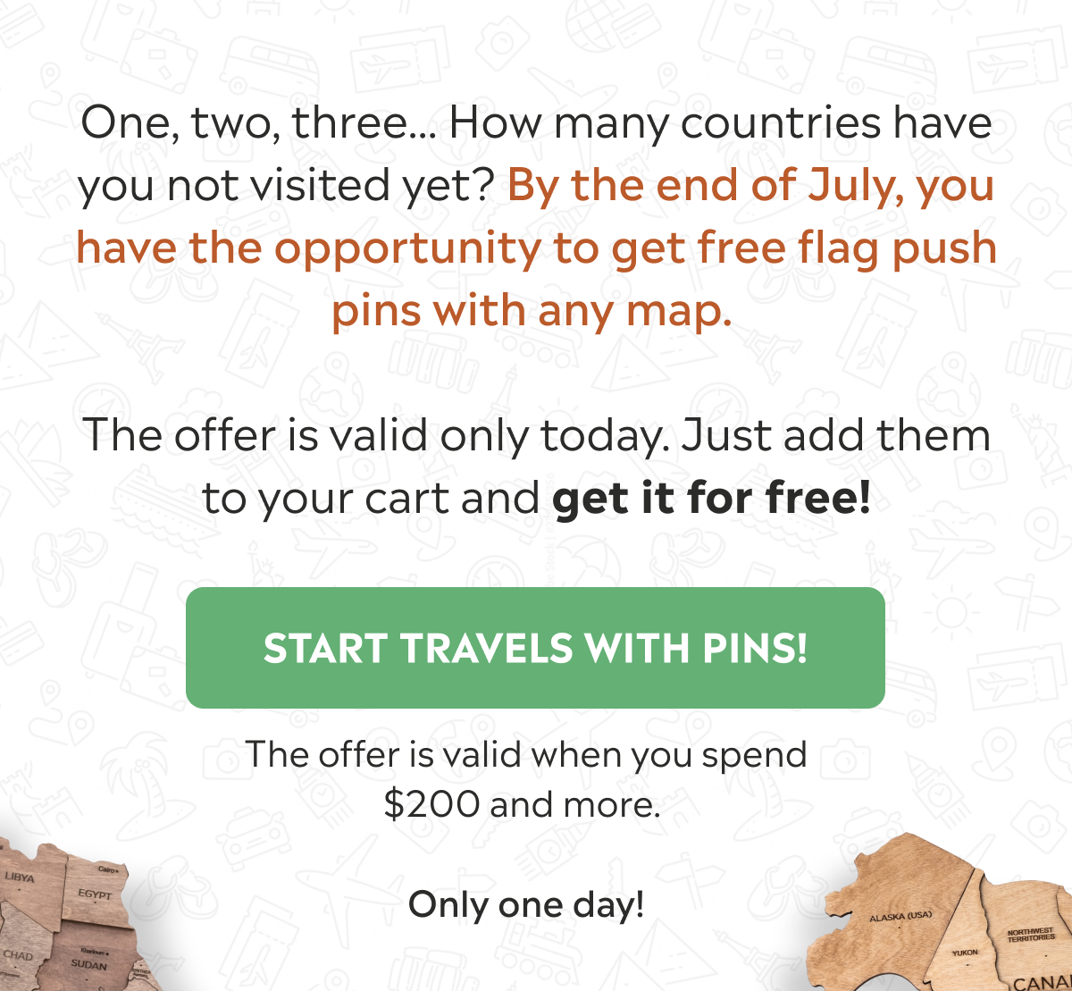 Start Travelling with Pins