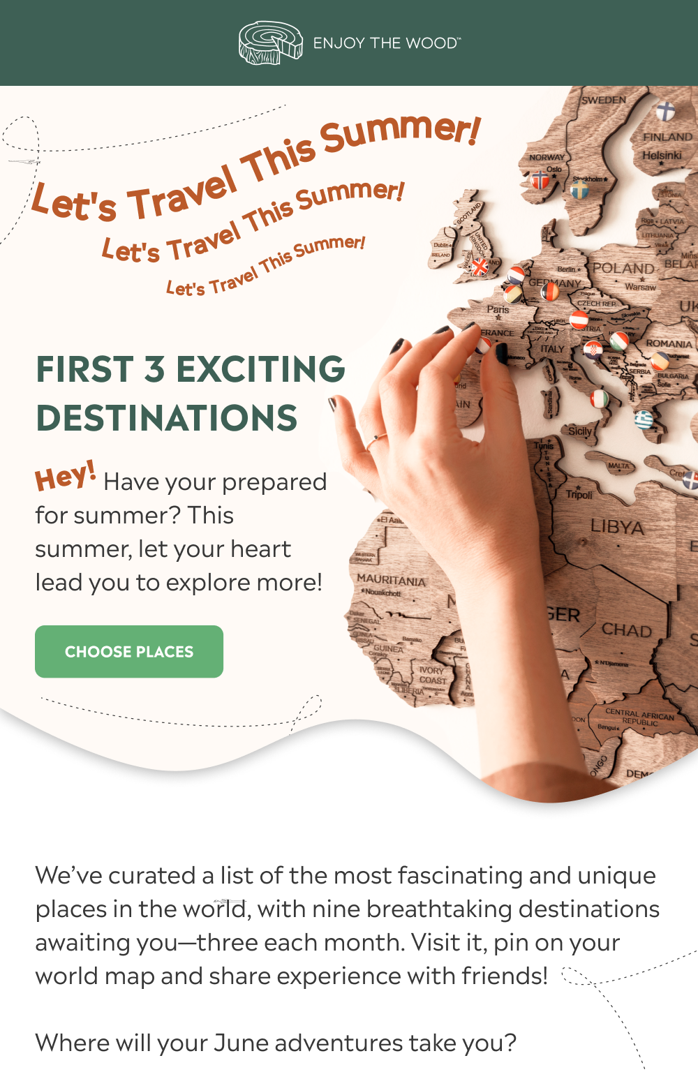 3 Destinations to Travel this Summer