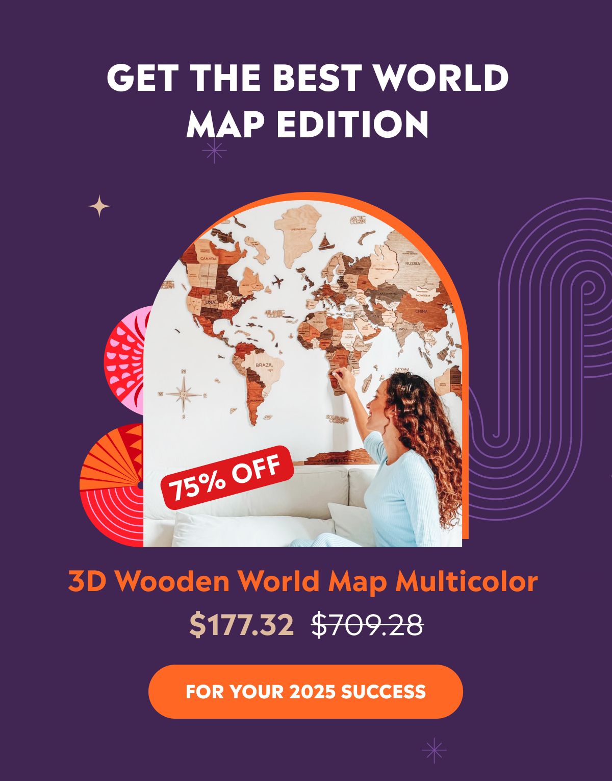 Get the best world map edition